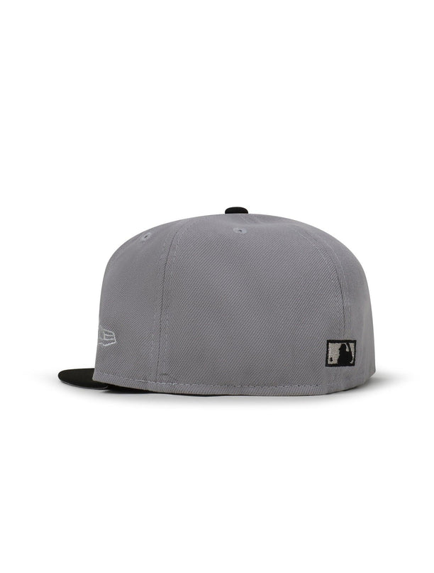 NEW ERA 5950 DODGERS 40TH ANNIVERSARY HAT - GRAY/BLACK NEW ERA