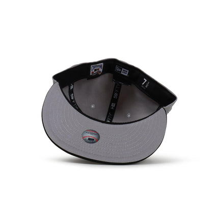 NEW ERA 5950 DODGERS 40TH ANNIVERSARY HAT - GRAY/BLACK NEW ERA