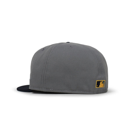 NEW ERA 5950 DODGERS 100TH ANNIVERSARY HAT - MISTY MORNING/NAVY NEW ERA