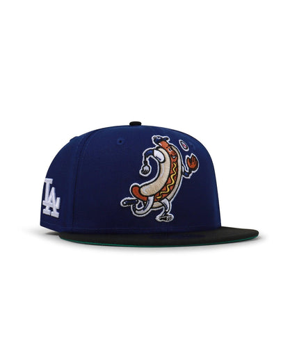 NEW ERA 5950 DODGERS DOG MASCOT HAT - BLUE/BLACK NEW ERA