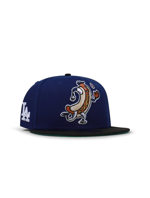 NEW ERA 5950 DODGERS DOG MASCOT HAT - BLUE/BLACK NEW ERA