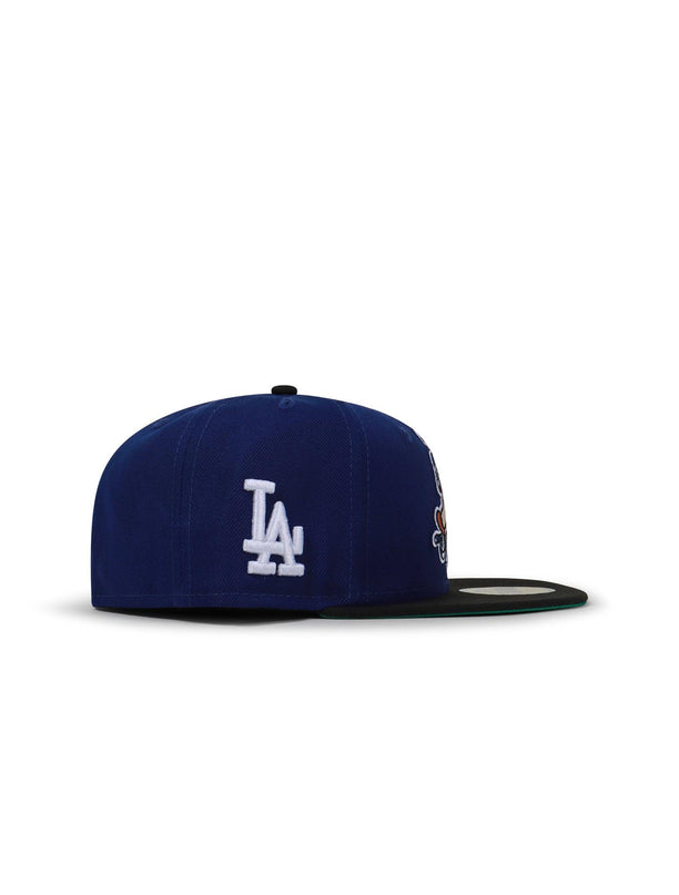 NEW ERA 5950 DODGERS DOG MASCOT HAT - BLUE/BLACK NEW ERA