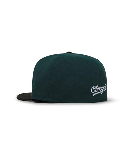 NEW ERA 5950 YAQUIS DE OBREGON HAT - GREEN/BLACK NEW ERA