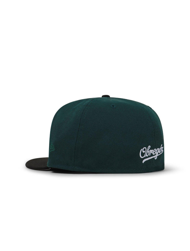 NEW ERA 5950 YAQUIS DE OBREGON HAT - GREEN/BLACK NEW ERA