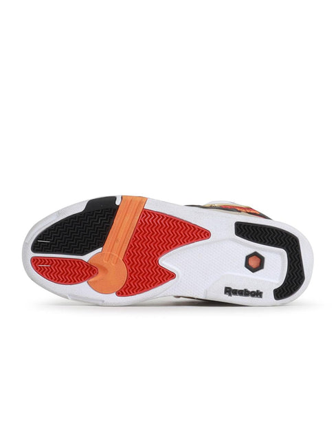 REEBOK MENS PUMP OMNI ZONE II - VECTOR RED REEBOK