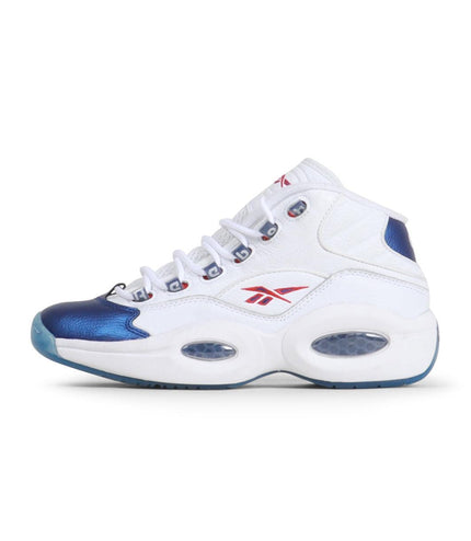 REEBOK MENS QUESTION MID - BLUE TOE REEBOK