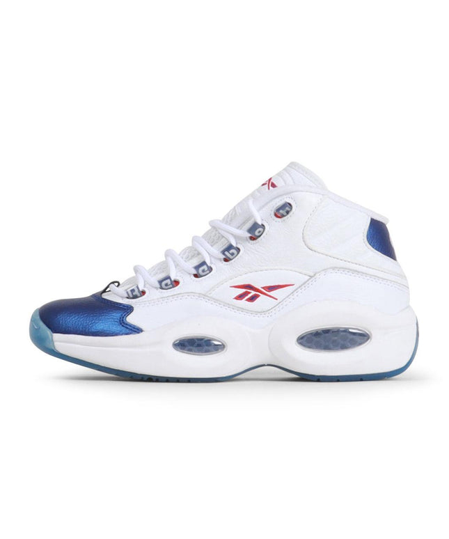 REEBOK MENS QUESTION MID - BLUE TOE REEBOK
