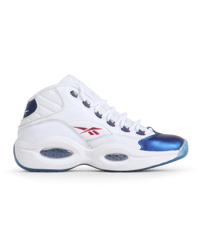 REEBOK MENS QUESTION MID - BLUE TOE REEBOK