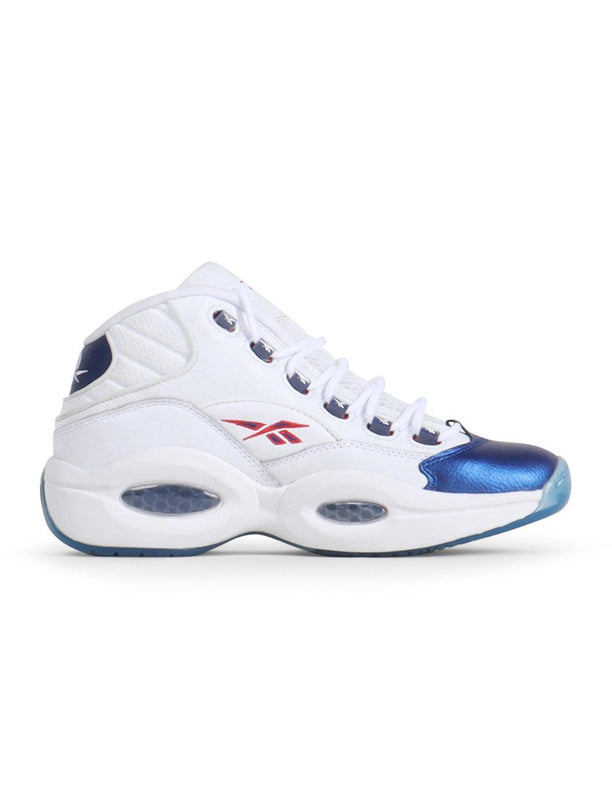 REEBOK MENS QUESTION MID - BLUE TOE REEBOK