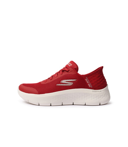 Skechers Womens Go Walk Flex Grand Entry - Red