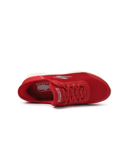 Skechers Womens Go Walk Flex Grand Entry - Red