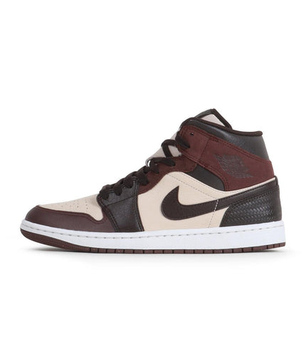 AIR JORDAN MENS 1 MID SE - VELVET BROWN AIR JORDAN