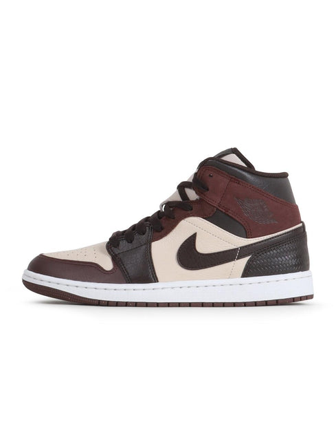 AIR JORDAN MENS 1 MID SE - VELVET BROWN AIR JORDAN