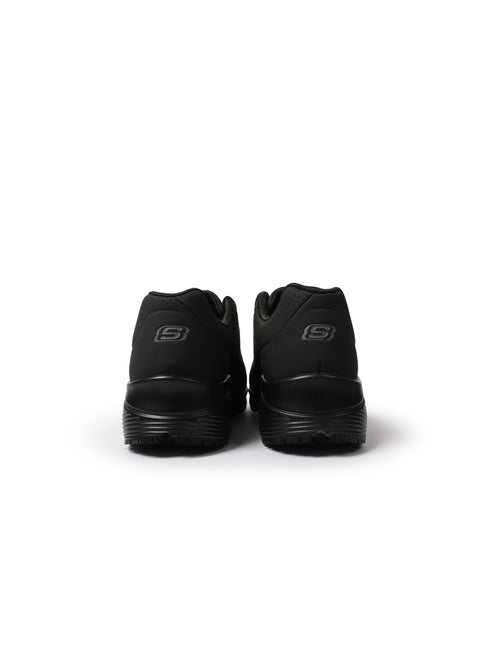 Skechers Womens Work Relaxed Fit Uno SR - Black