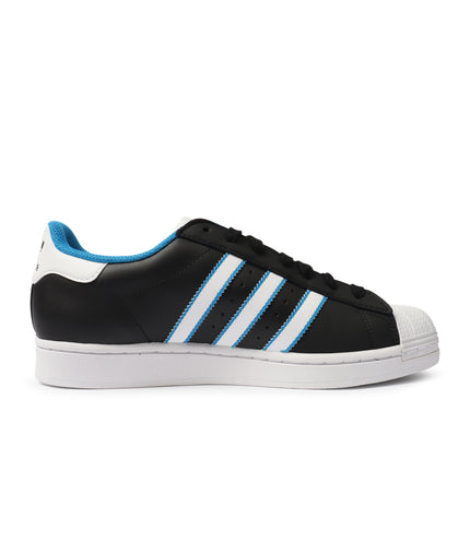 Adidas Mens Superstar - Black/White/Blue