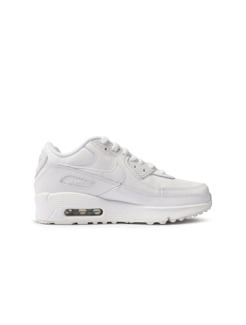Nike Airmax 90 LTR para niños grandes - Blanco/Blanco