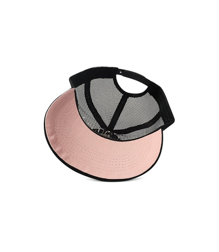 Hidden Hills Shield Trucker Hat - Pink/Green