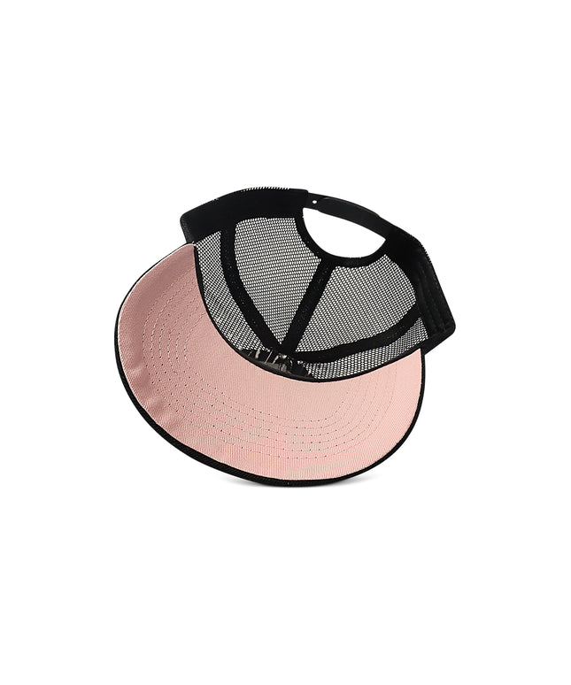 Hidden Hills Shield Trucker Hat - Pink/Green