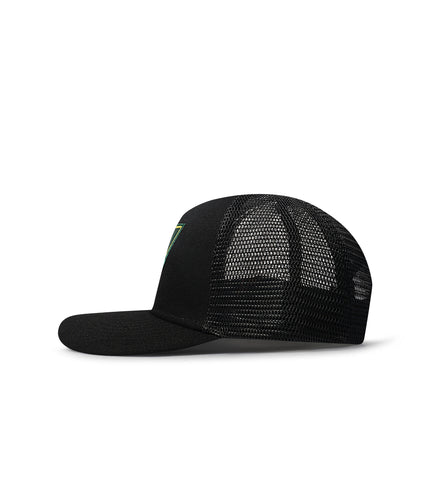 Hidden Hills Shield Trucker Hat - Green/Yellow