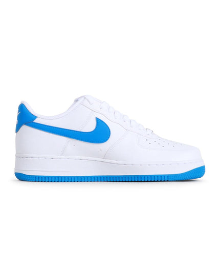 NIKE MENS AIR FORCE 1 '07 - WHITE/PHOTO BLUE NIKE