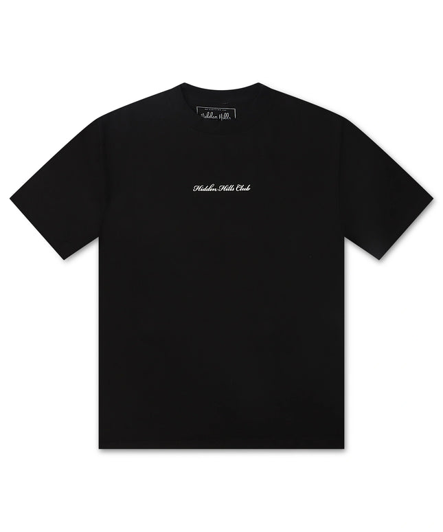 Hidden Hills Welcome to the Club Tee - Black