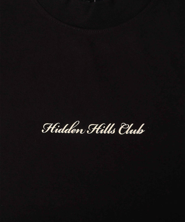 Hidden Hills Welcome to the Club Tee - Black