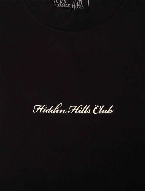 Hidden Hills Welcome to the Club Tee - Black