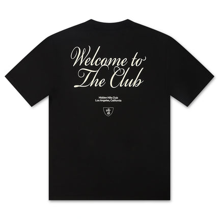 Hidden Hills Welcome to the Club Tee - Black