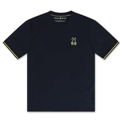 PSYCHO BUNNY MENS LENOX FASHION TEE - NAVY PSYCHO BUNNY