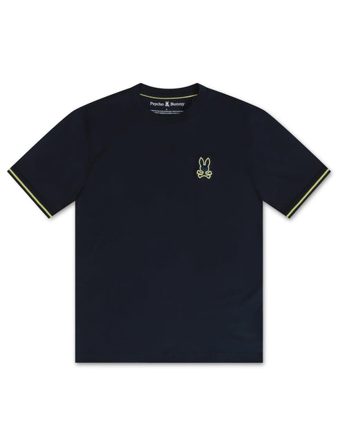 PSYCHO BUNNY MENS LENOX FASHION TEE - NAVY PSYCHO BUNNY