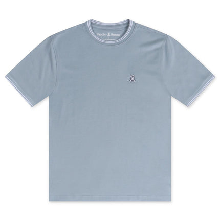 PSYCHO BUNNY MENS LOGAN TEE - SUMMIT GREY PSYCHO BUNNY