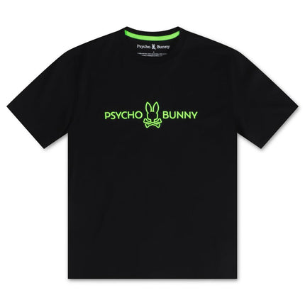 PSYCHO BUNNY MENS BRISTOL TEE - BLK PSYCHO BUNNY