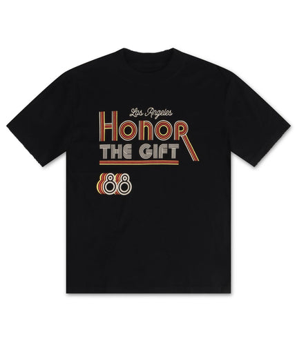 HONOR THE GIFT RETRO HONOR TEE - BLACK HONOR THE GIFT