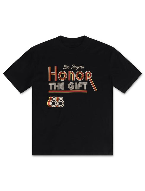 HONOR THE GIFT RETRO HONOR TEE - BLACK HONOR THE GIFT