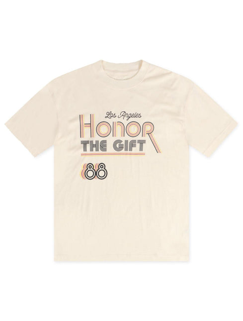 HONOR THE GIFT RETRO HONOR TEE - BONE HONOR THE GIFT