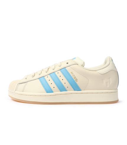 Adidas Mens Superstar Messi Shoes - Cream