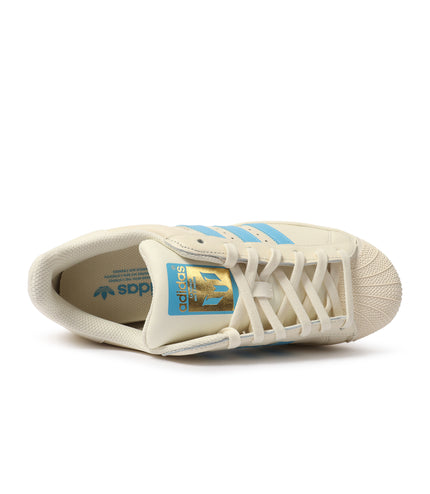 Adidas Mens Superstar Messi Shoes - Cream