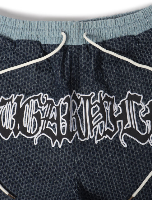 Sugarhill Summerland Jacquard Shorts - Light Blue