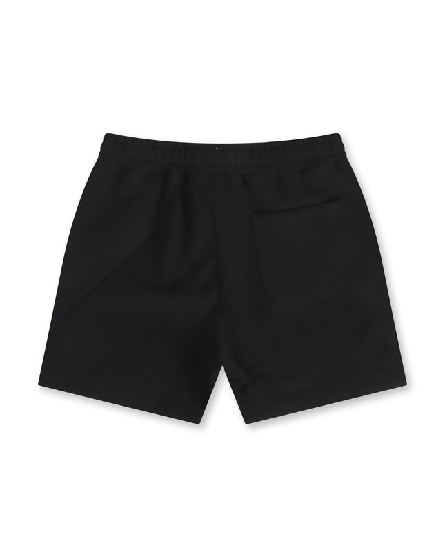 HONOR THE GIFT PANEL TERRY SHORTS - BLACK