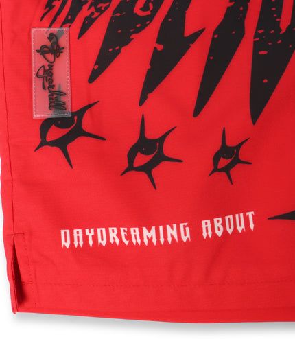 Sugarhill Sinister Poly Shorts - Red