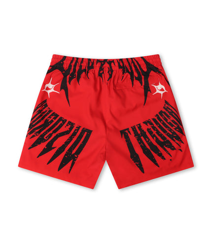 Sugarhill Sinister Poly Shorts - Red