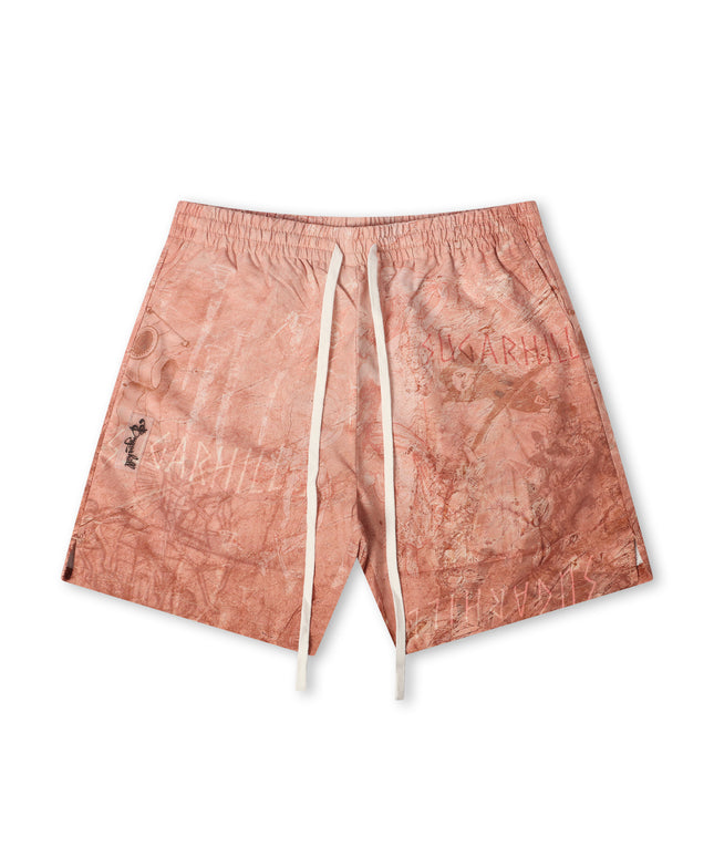 Sugarhill Europa Poly Shorts - Bronze