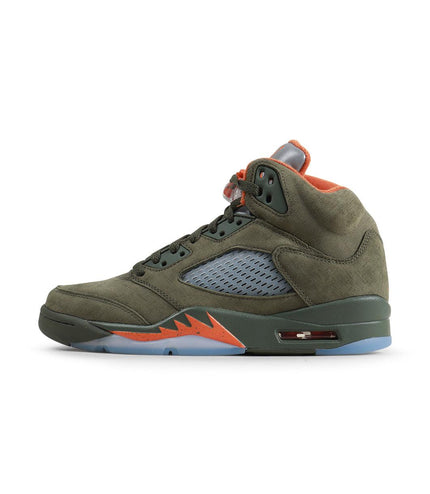 AIR JORDAN MENS 5 RETRO - ARMY OLIVE AIR JORDAN