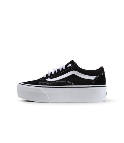 VANS BIG KIDS OLD SKOOL STACKFORM - BLACK VANS