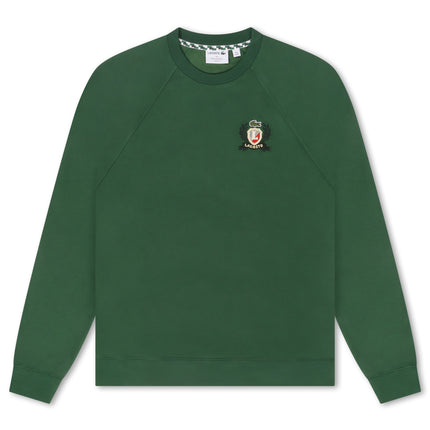 Lacoste Embroidered Shield Sweatshirt - Green