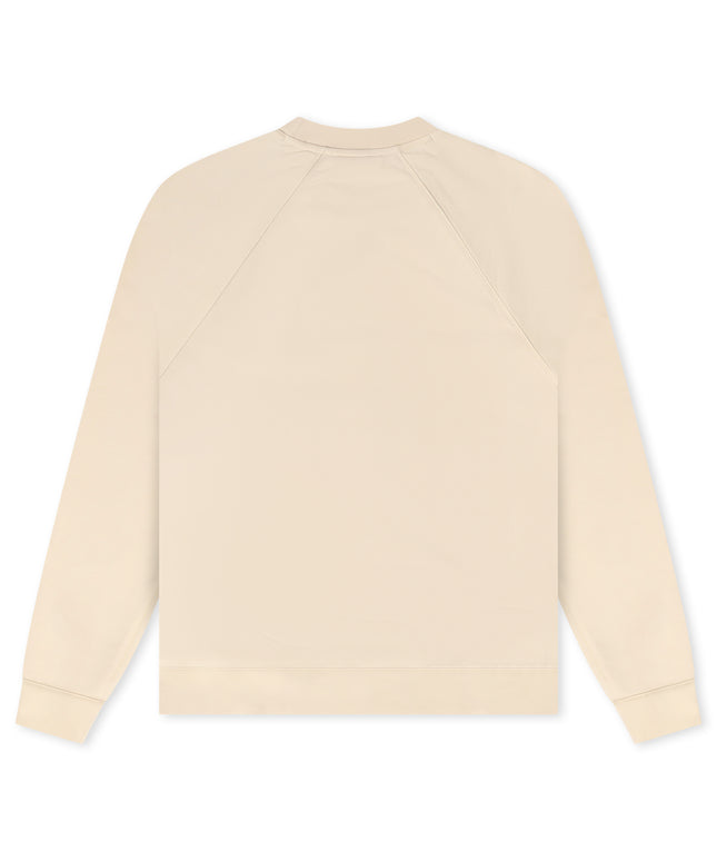 Lacoste Embroidered Shield Sweatshirt - Cream