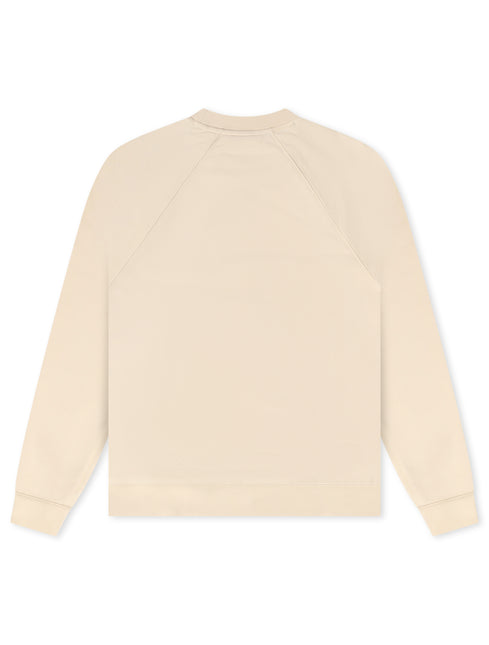 Lacoste Embroidered Shield Sweatshirt - Cream
