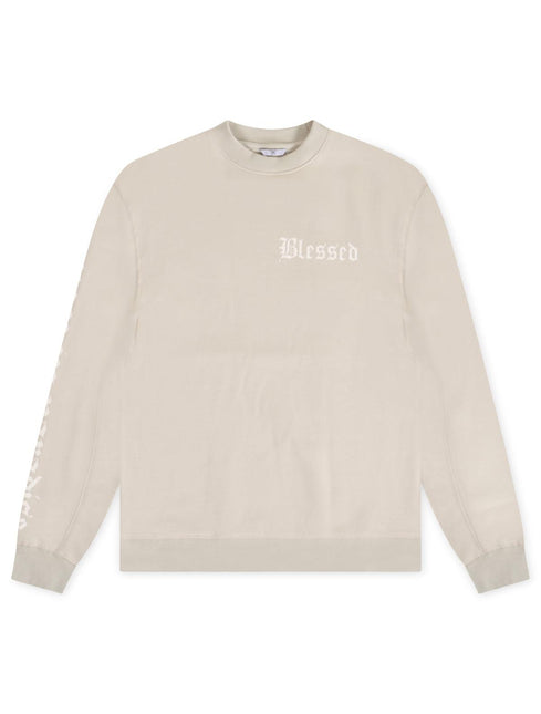 JORDAN CRAIG BLESSED CREWNECK - CREAM JORDAN CRAIG