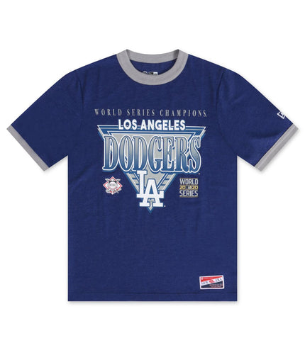 NEW ERA LA DODGERS 2020 WORLD SERIES CHAMPIONS TEE - ROYAL BLUE NEW ERA