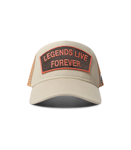 Cult Of Individuality Legends Live Forever Hat - Cream